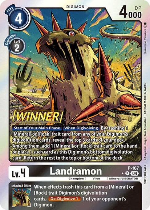 Landramon (Store Tournament 2025 Vol.1 Winner Pack)
