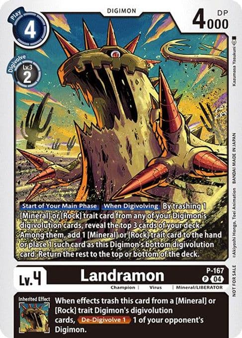 Landramon (Store Tournament 2025 Vol.1 Participation Pack)