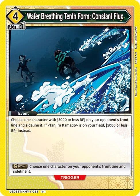 Water Breathing Tenth Form: Constant Flux