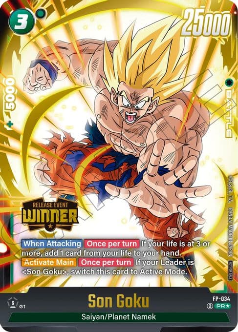 Son Goku - FP-034 (Release Event Winner)