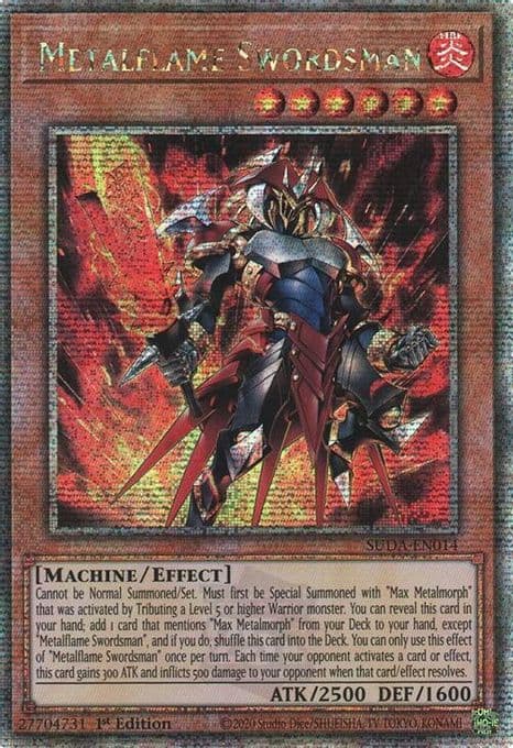 Metalflame Swordsman (Quarter Century Secret Rare)