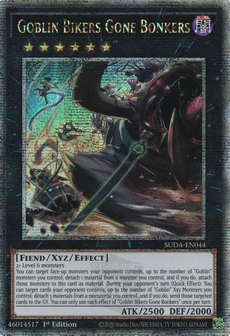 Goblin Bikers Gone Bonkers (Quarter Century Secret Rare)