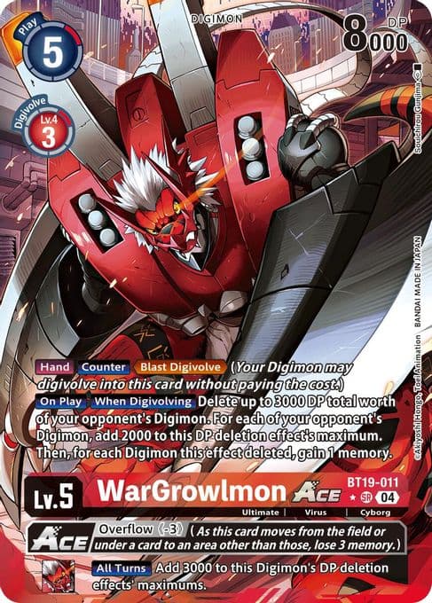 WarGrowlmon ACE (Alternate Art)