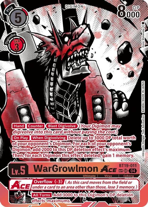 WarGrowlmon ACE (Textured)