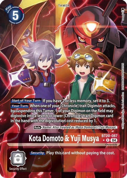 Kota Domoto & Yuji Musya (Alternate Art)
