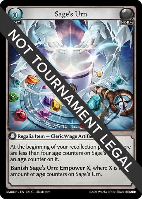 Sage's Urn