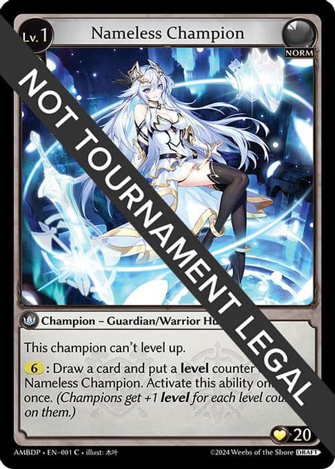 Nameless Champion (Guardian/Warrior)