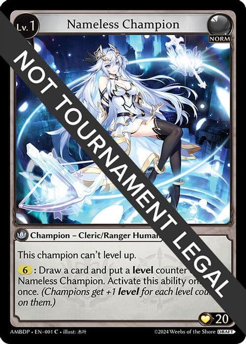 Nameless Champion (Cleric/Ranger)