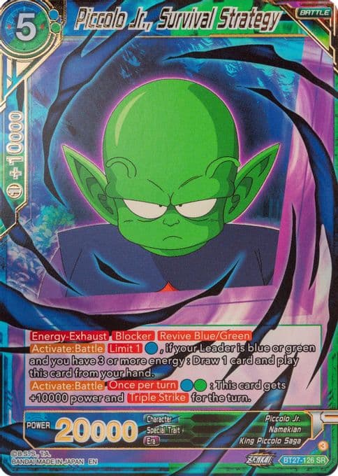 Piccolo Jr., Survival Strategy