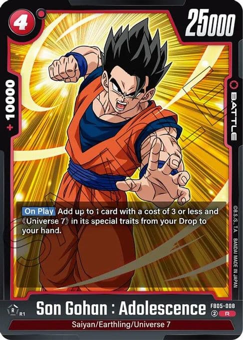 Son Gohan : Adolescence - FB05-008