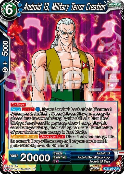 Android 13, Military Terror Creation
