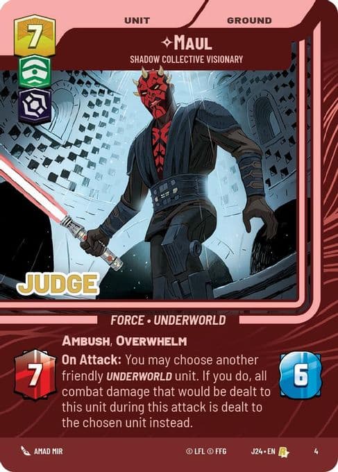 Maul - Shadow Collective Visionary
