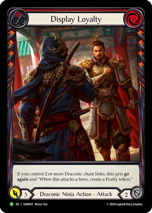 Display Loyalty (Red)