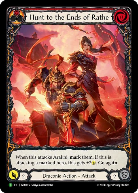 Hunt to the Ends of Rathe (Red)