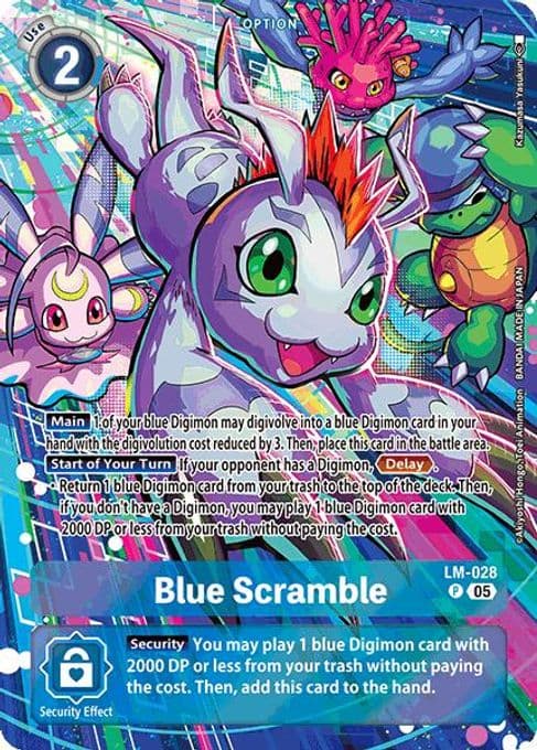 Blue Scramble (Alternate Art)