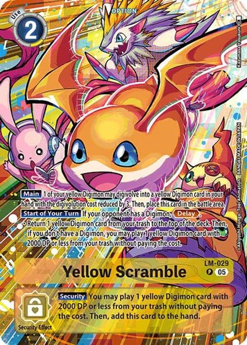 Yellow Scramble (Alternate Art)