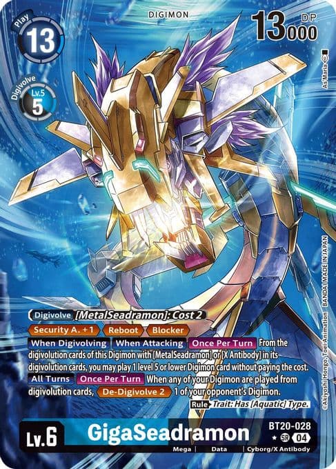 GigaSeadramon (Alternate Art)