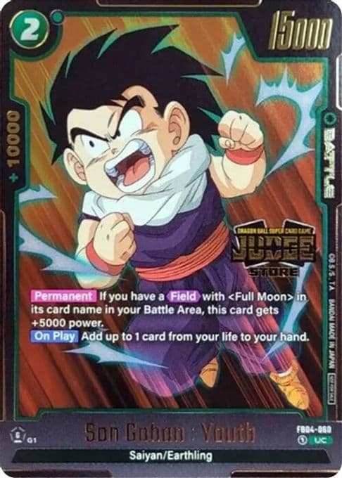 Son Gohan : Youth (Judge Pack (Store Judge) 03)