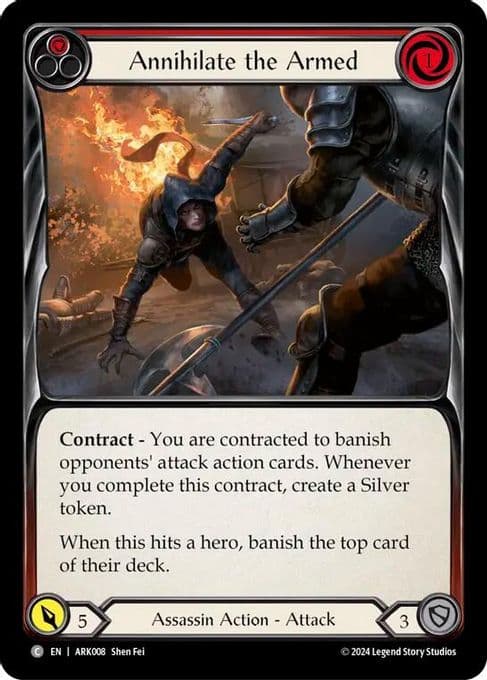 Annihilate the Armed (Red)