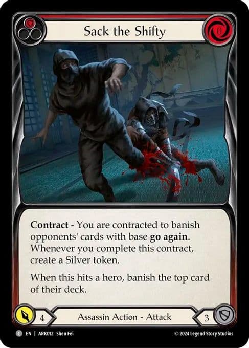 Sack the Shifty (Red)