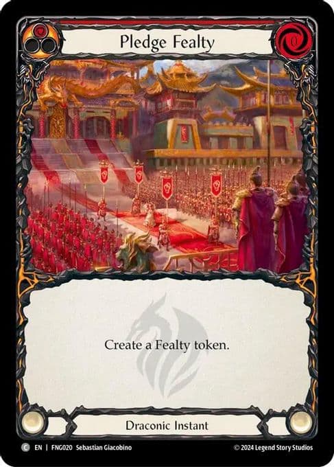 Pledge Fealty (Red)