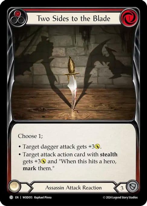 Two Sides to the Blade