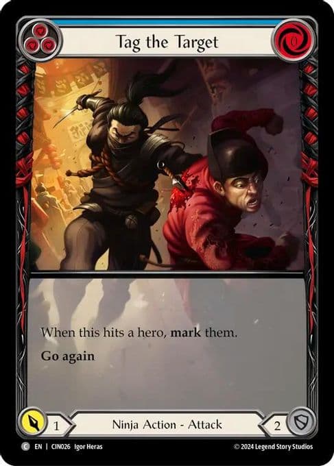 Tag the Target (Blue) (Extended Art)