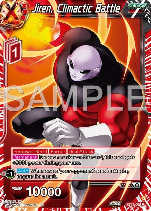 Jiren, Climactic Battle