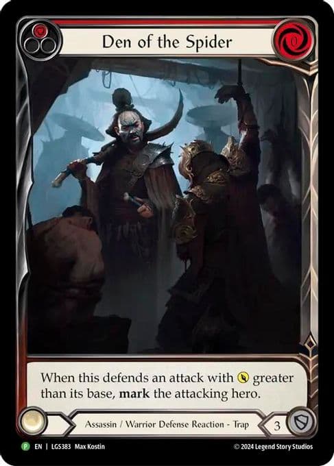 Den of the Spider (Red) - LGS383