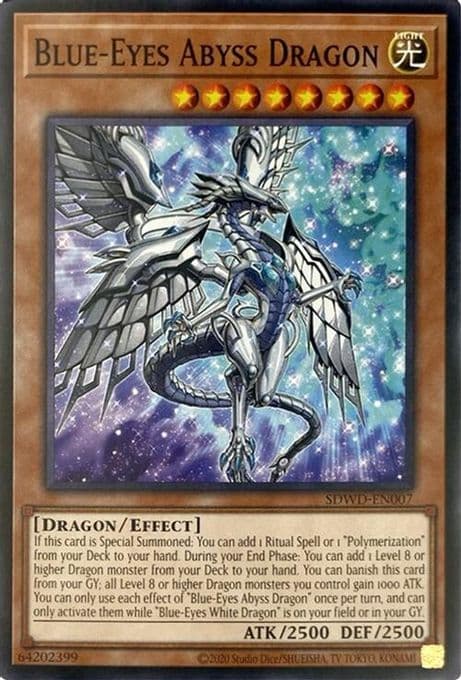 Blue-Eyes Abyss Dragon (Unlimited Misprint)