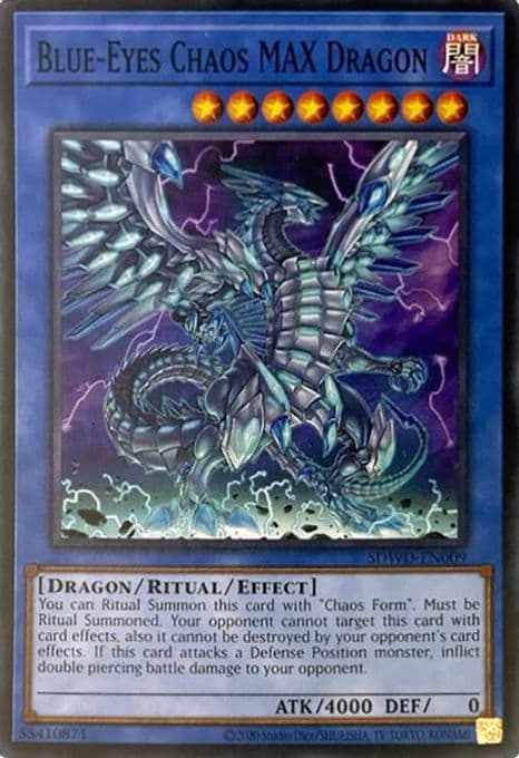 Blue-Eyes Chaos MAX Dragon (Unlimited Misprint)