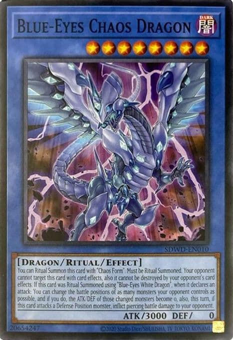 Blue-Eyes Chaos Dragon (Unlimited Misprint)
