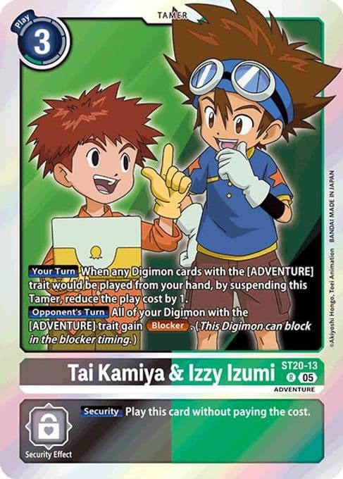 Tai Kamiya & Izzy Izumi