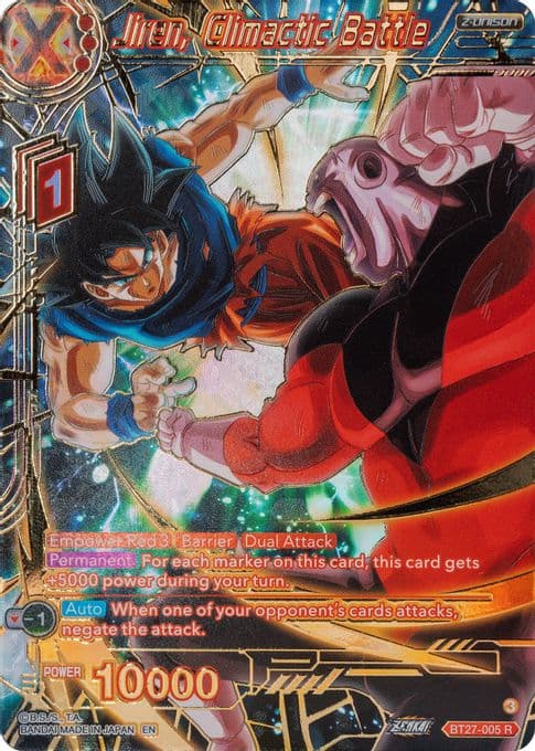 Jiren, Climactic Battle (Gold-Stamped)