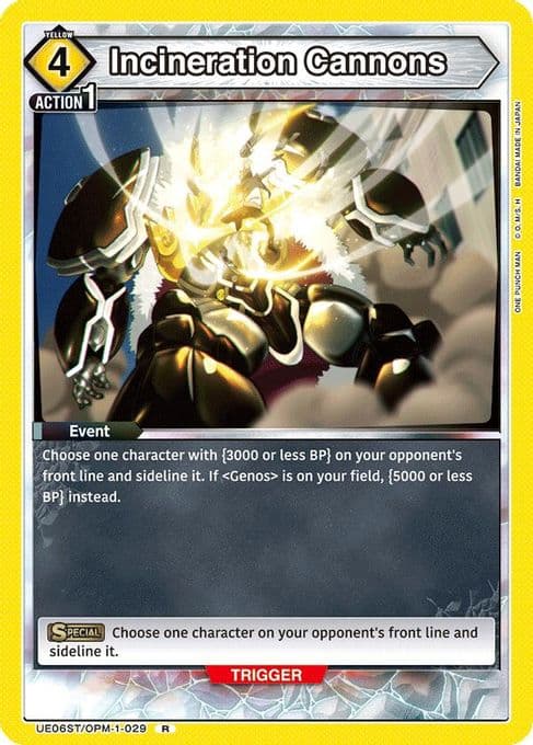 Incineration Cannons