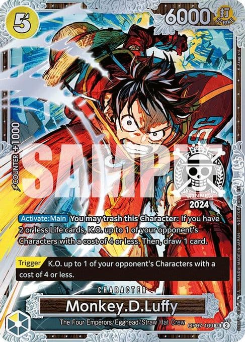 Monkey.D.Luffy (Championship 2024 World Final 2nd Place)