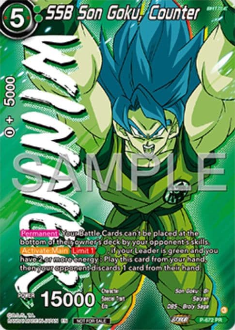SSB Son Goku, Counter (Zenkai Series Tournament Pack Vol.11) (Winner)