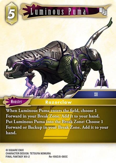 Luminous Puma