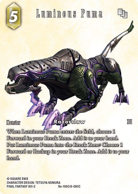 Luminous Puma (Full Art)