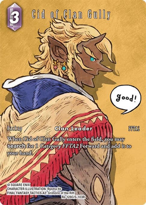 Cid of Clan Gully (Full Art)