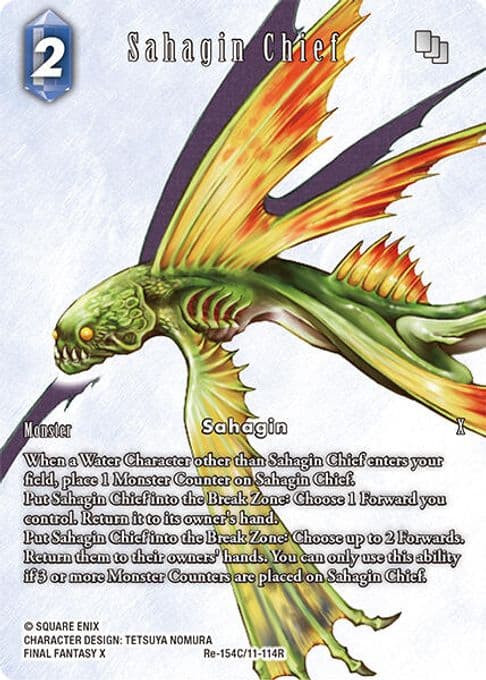Sahagin Chief (Full Art)