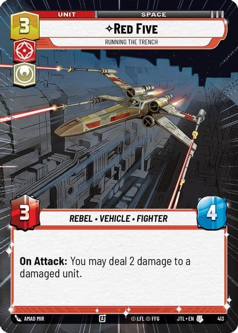 Red Five - Running the Trench (Hyperspace)