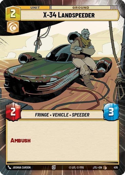 X-34 Landspeeder (Hyperspace)