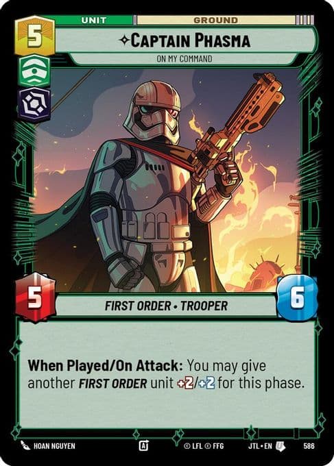 Captain Phasma - On My Command (Foil)