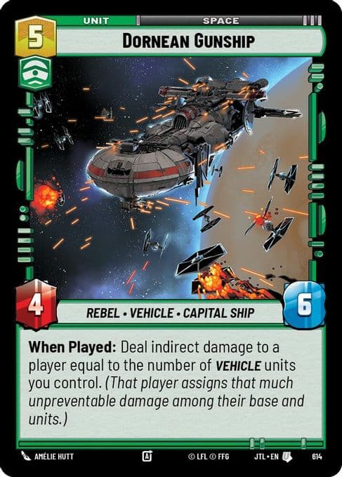 Dornean Gunship (Foil)