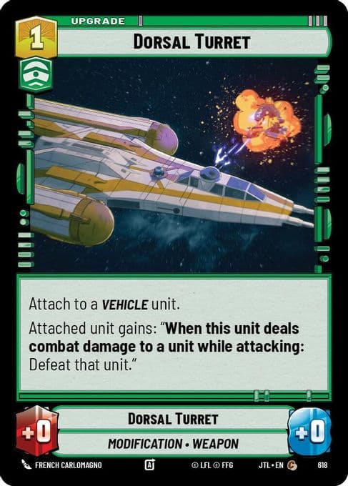 Dorsal Turret (Foil)