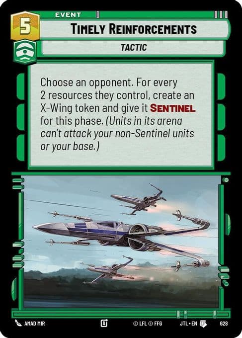 Timely Reinforcements (Foil)