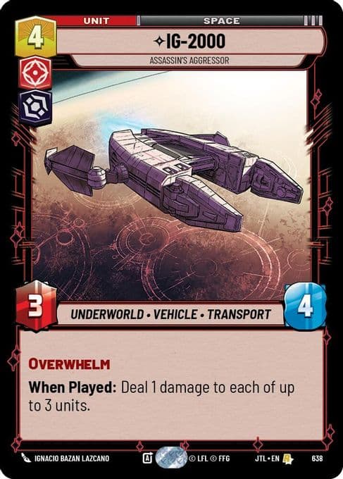 IG-2000 - Assassin's Aggressor (Foil)