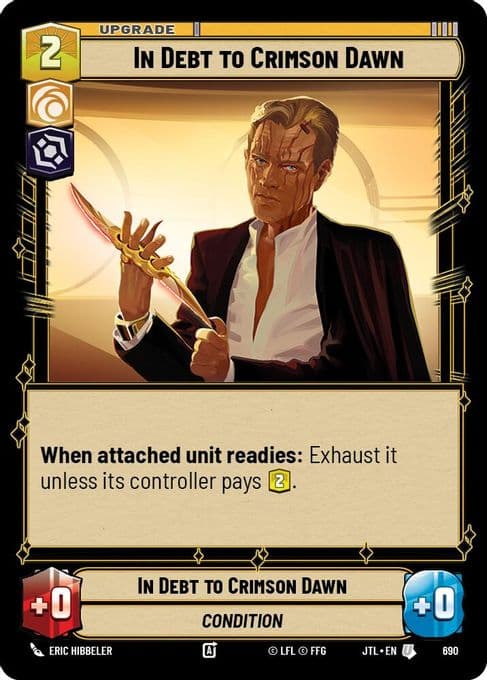 In Debt to Crimson Dawn (Foil)