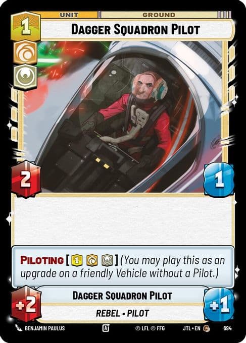 Dagger Squadron Pilot (Foil)